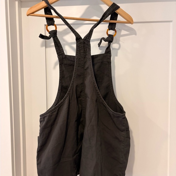 Aerie Charcoal Overalls - Picture 4 of 5